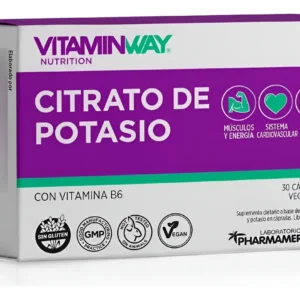 CITRATO DE POTASIO VITAMIN WAY 30 CAPSULAS