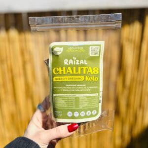 CRACKERS DE ALMENDRA RAIZAL QUESO Y OREGANO KETO