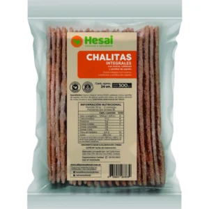 CHALITAS INTEGRALES CON AVENA CALABAZA Y SEMILLA DE ZAPALLO X 300 HESAI